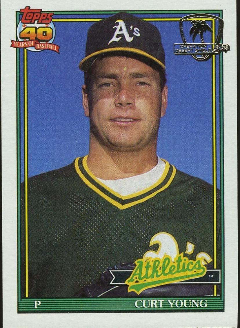 1991 Curt Young #473