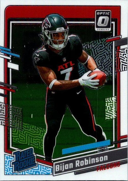 Bijan Robinson 2023 Donruss Optic Football