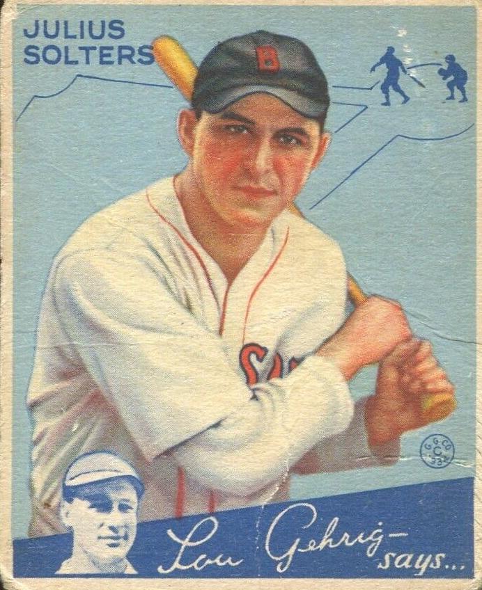 1934 Julius Solters #30
