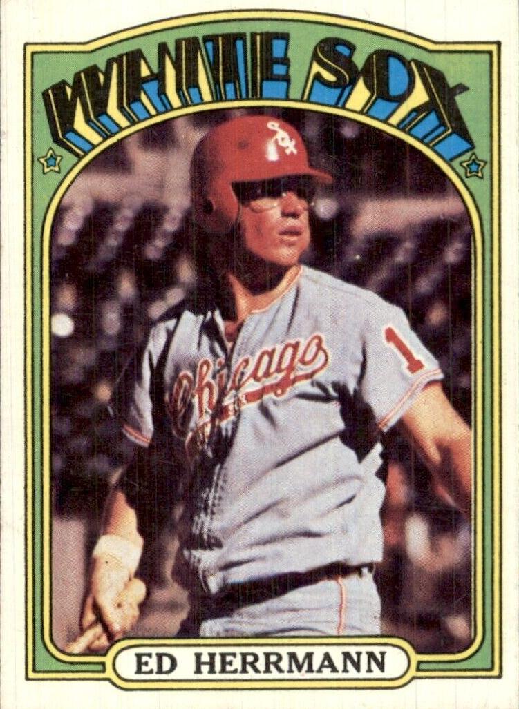 1972 Topps Ed Herrmann #452 card