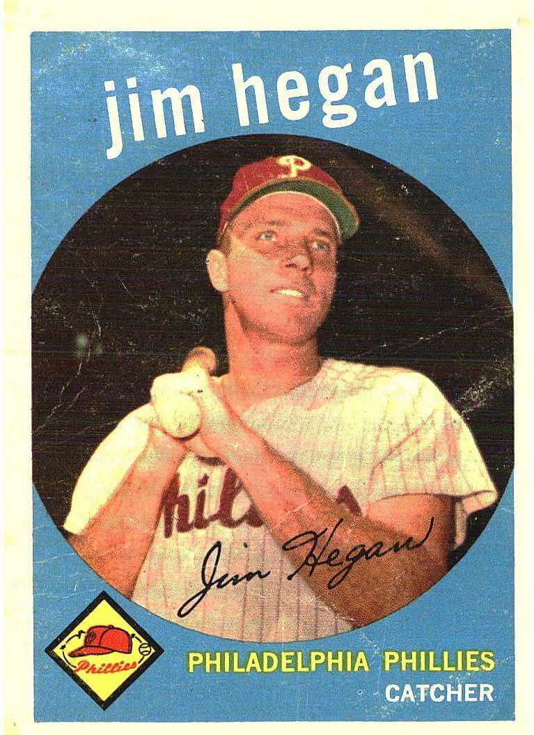 1959 Topps Jim Hegan #372 card