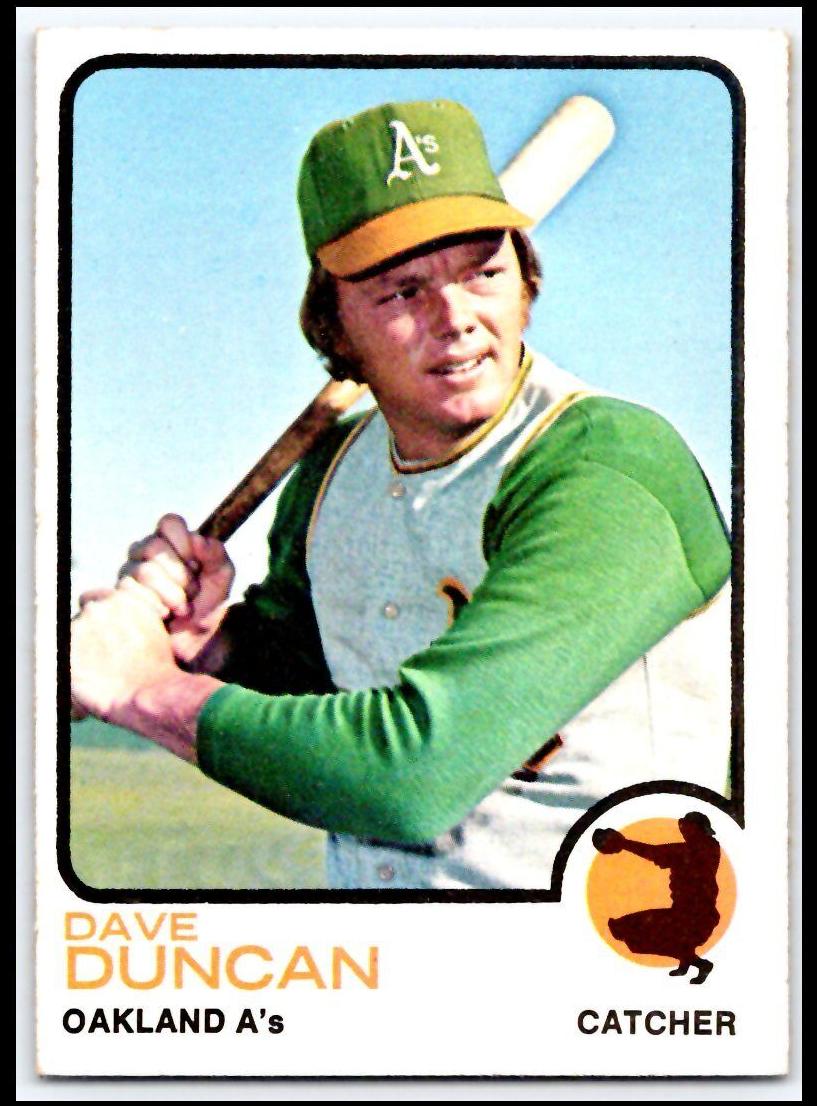 1973 Topps Dave Duncan #337 card