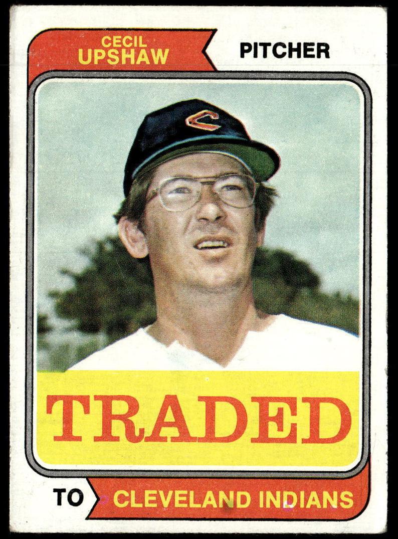 1974 Cecil Upshaw #579T