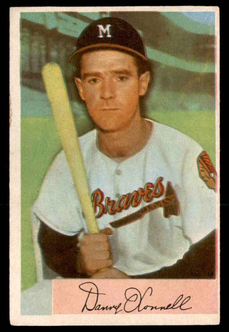 1954 Bowman Danny O'Connell #160 card