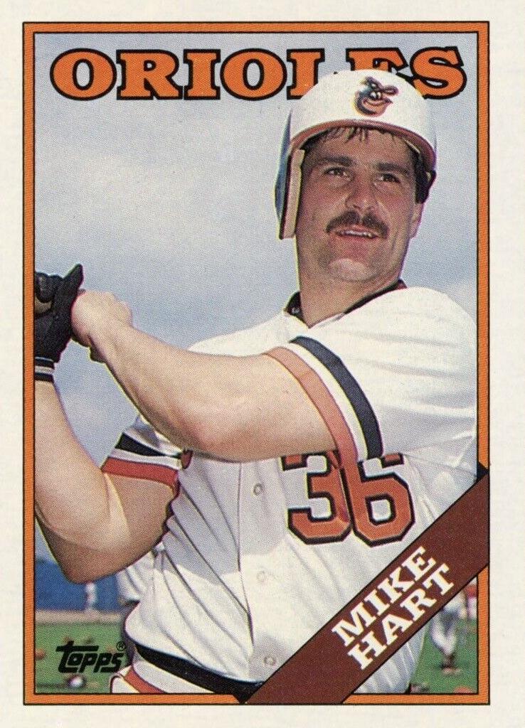 1988 Topps Mike Hart #69 card