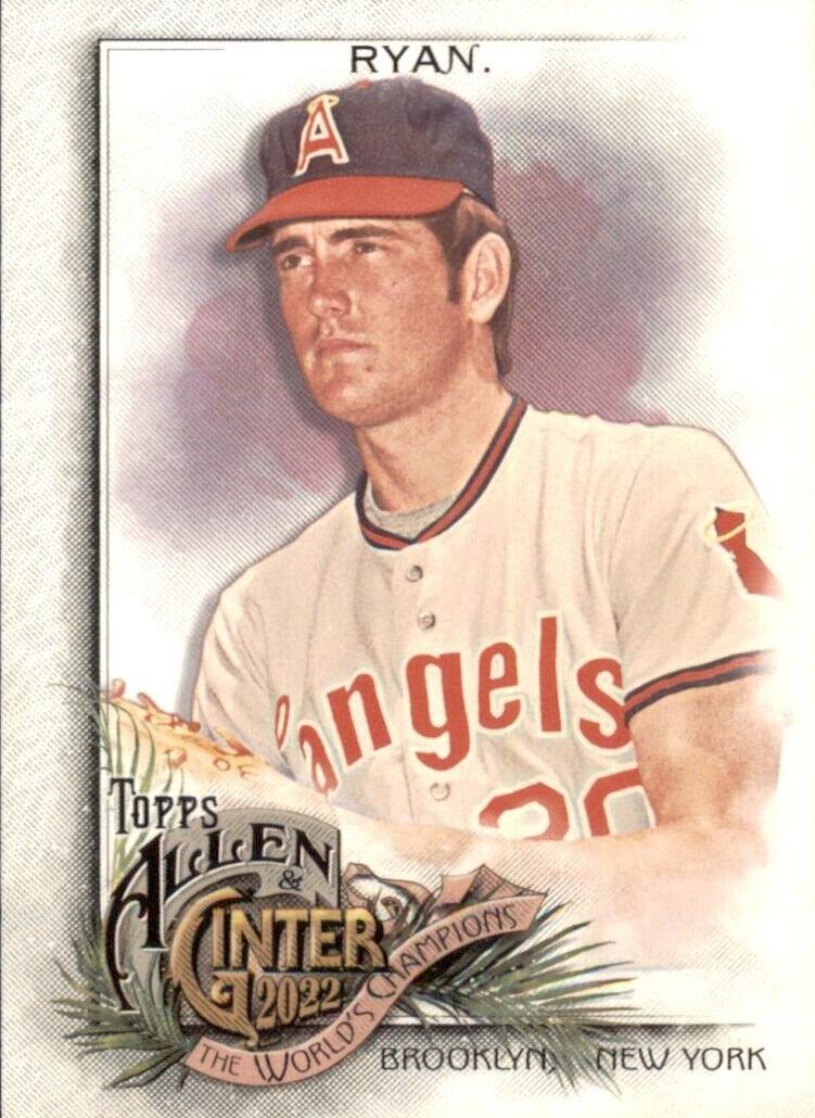 2022 Topps Allen & Ginter Nolan Ryan #93 card