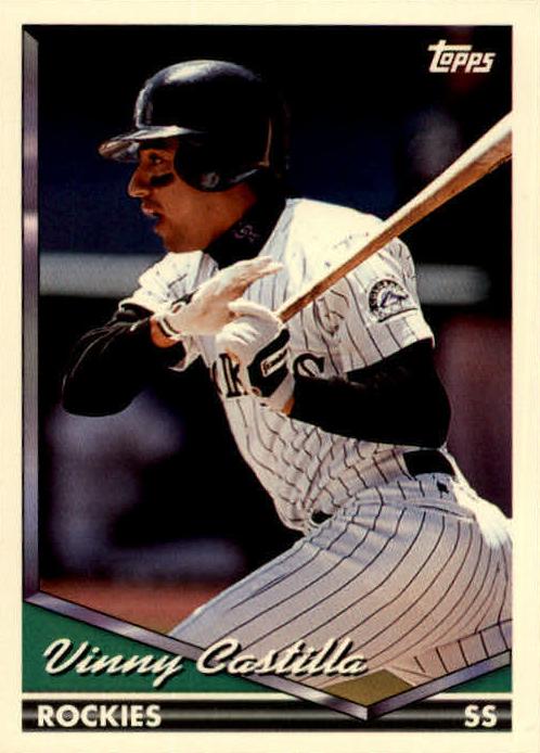 1994 Topps Vinny Castilla #163 card