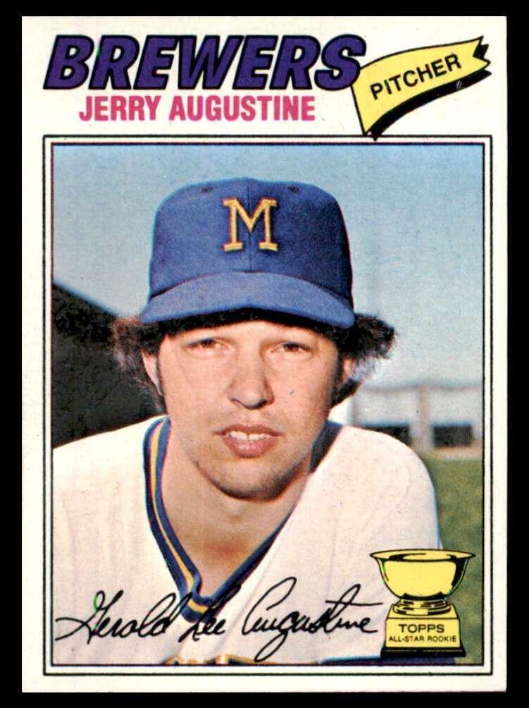 1977 Topps Jerry Augustine #577 card