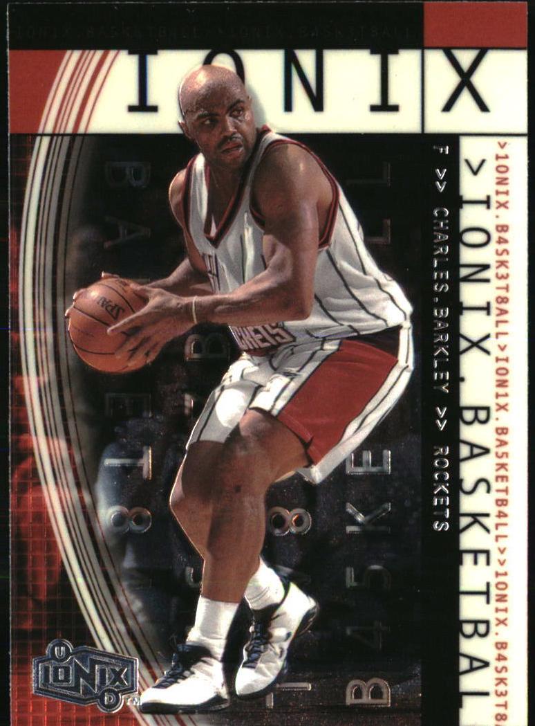 1999 Upper Deck Ionix Charles Barkley #19 card