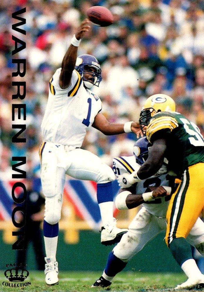 1995 Warren Moon [Gold] #96