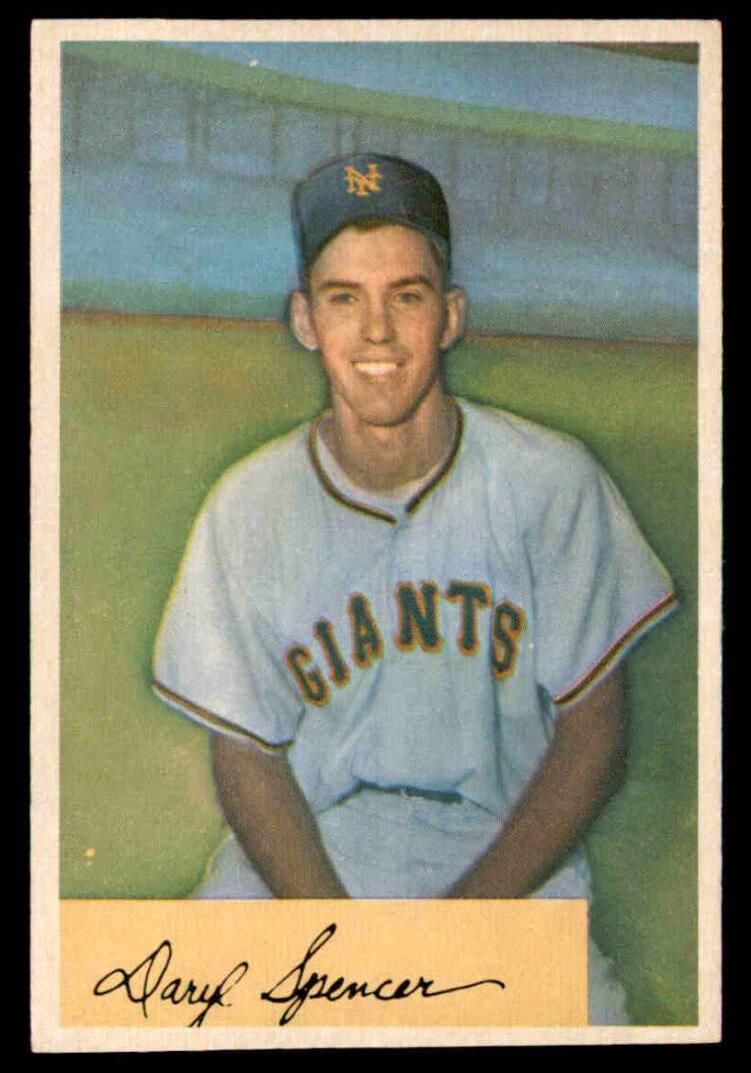 1954 Daryl Spencer #185
