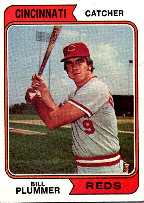1974 Topps Bill Plummer #524 card