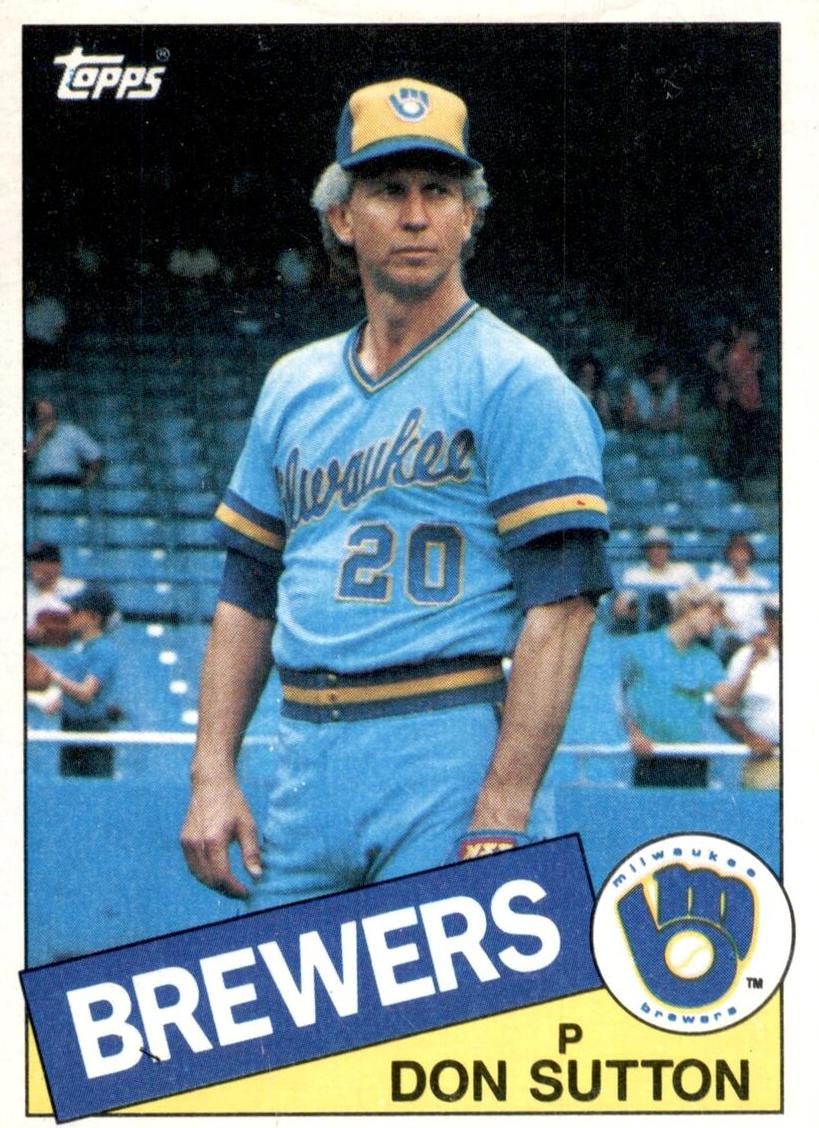 1985 Don Sutton #729