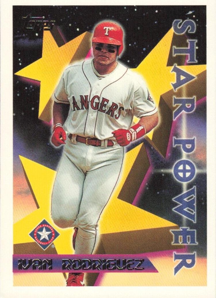 1996 Topps Ivan Rodriguez #227 card
