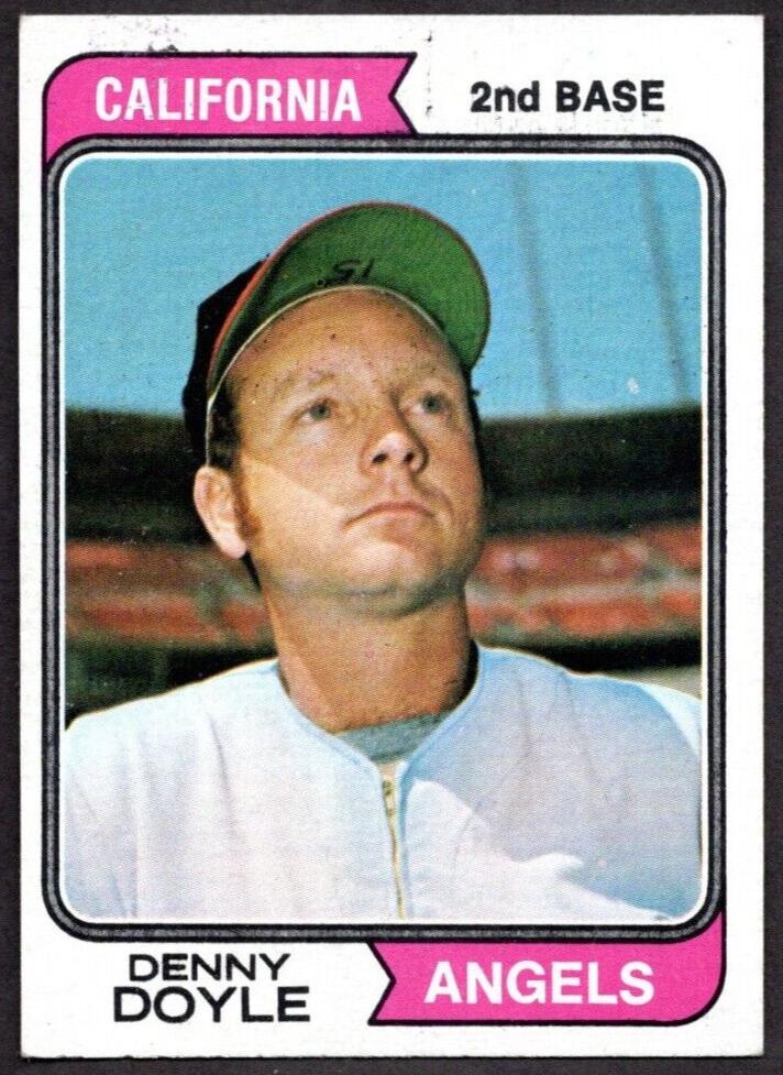 1974 Topps Denny Doyle #552 card
