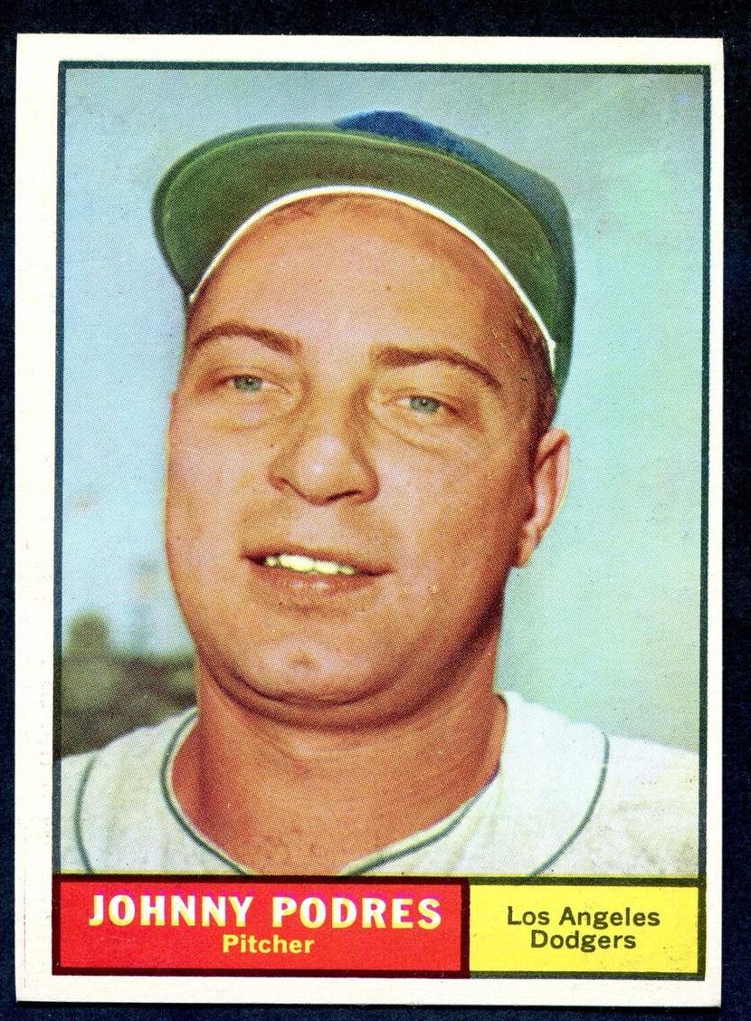 1961 Johnny Podres #109