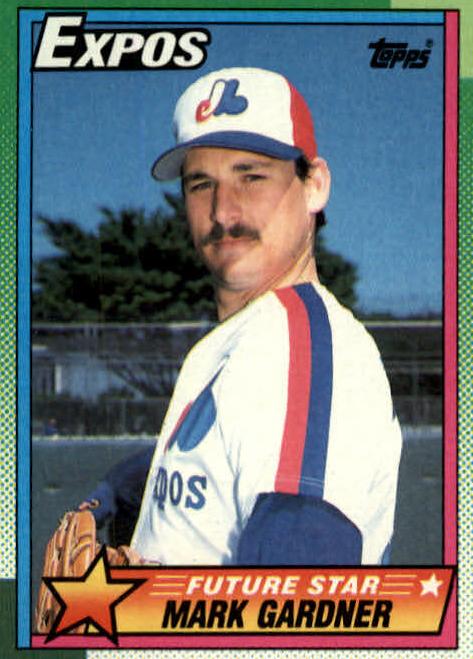 1990 Topps Mark Gardner #284 card