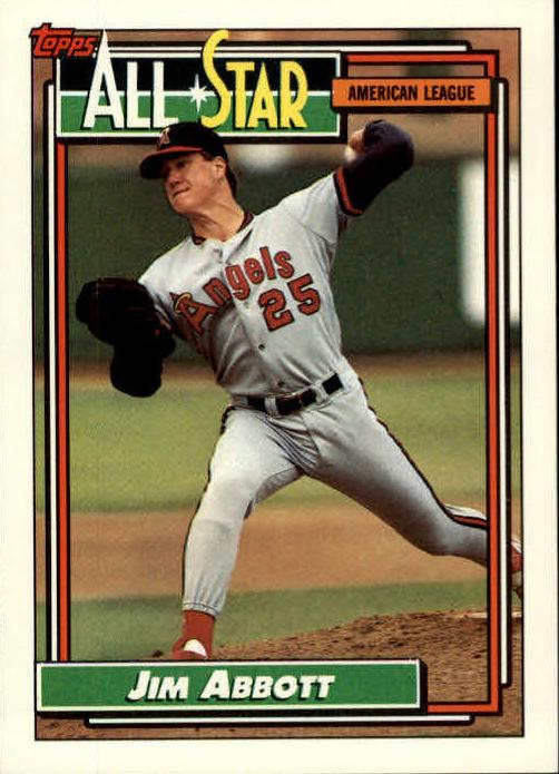 1992 Jim Abbott #406