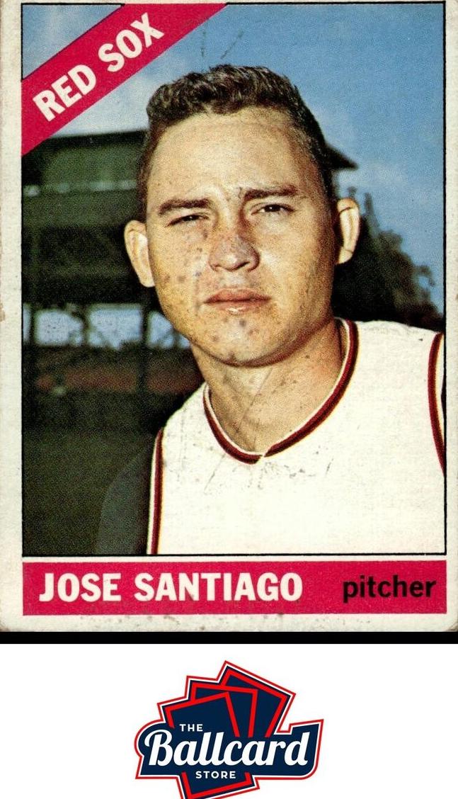 1966 Topps Jose Santiago #203 card