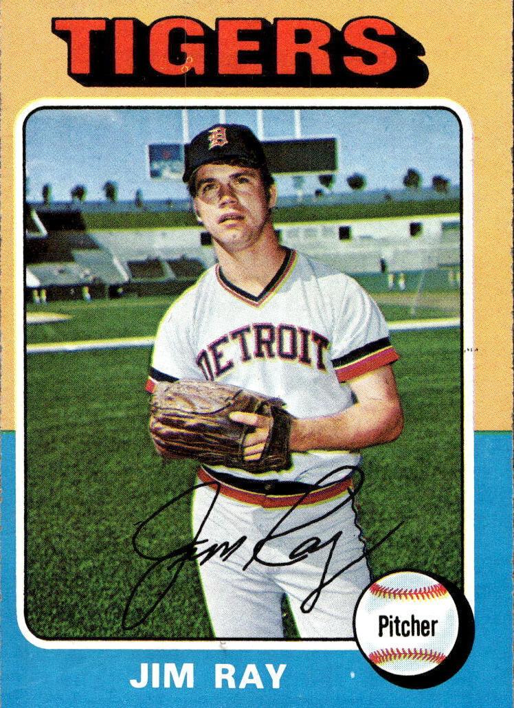 1975 Topps Jim Ray #89 card