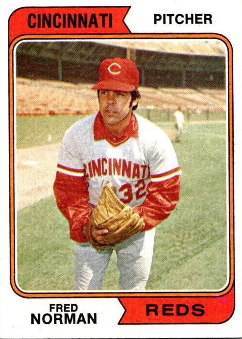 1974 Topps Fred Norman #581 card