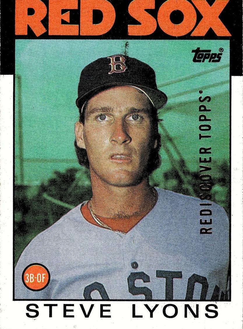 1986 Steve Lyons #233