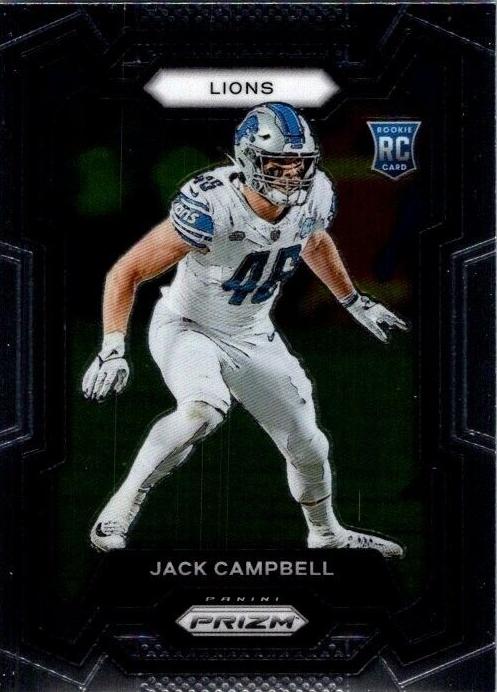 2023 Panini Prizm Jack Campbell [Red White Blue] #330 card