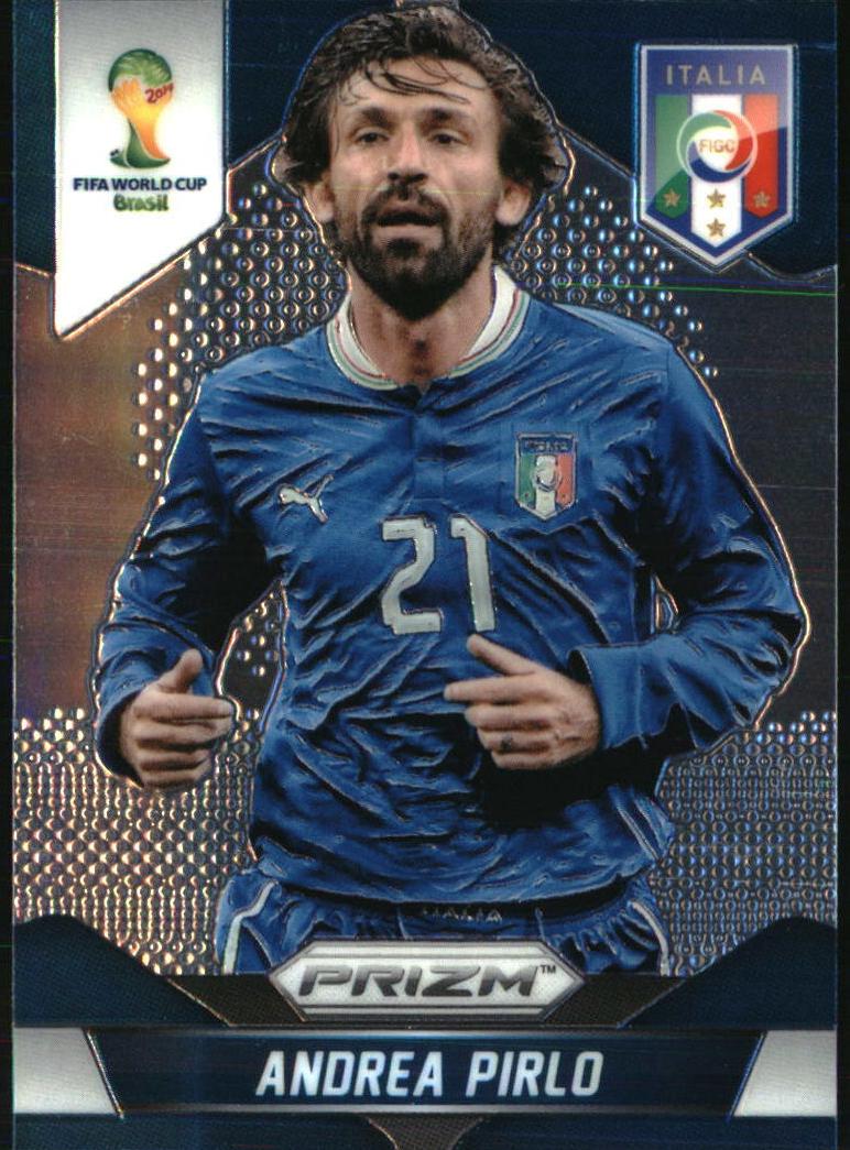 2014 Panini Prizm World Cup Andrea Pirlo #128 card