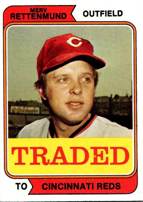 1974 Topps Merv Rettenmund #585 card
