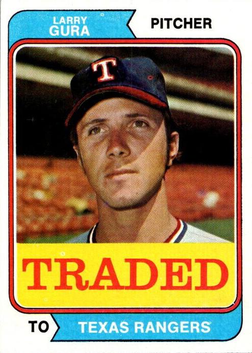 1974 Topps Larry Gura #616 card
