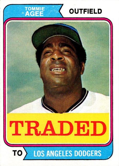 1974 Topps Tommie Agee #630 card