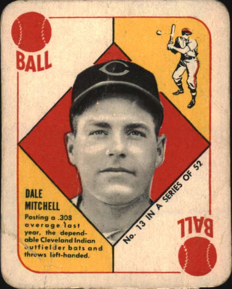 1951 Dale Mitchell #13
