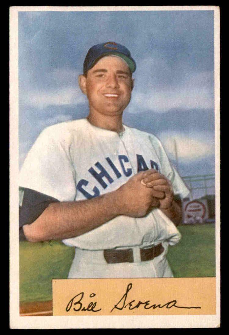 1954 Bowman Bill Serena [.983/ .966 Field Avg.] #93 card