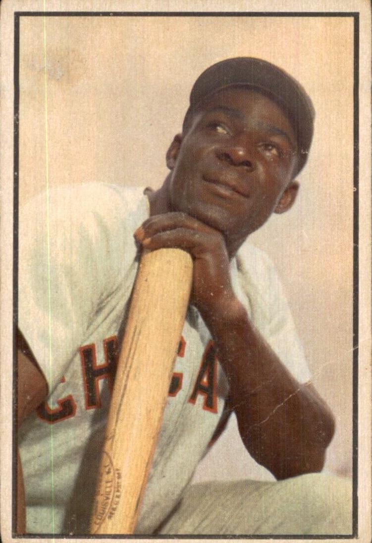 1953 Bowman Color Minnie Minoso #36 card