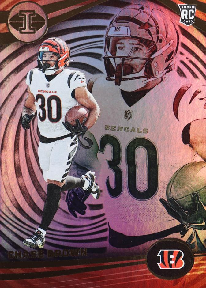 Chase Brown 2023 Illusions Football card