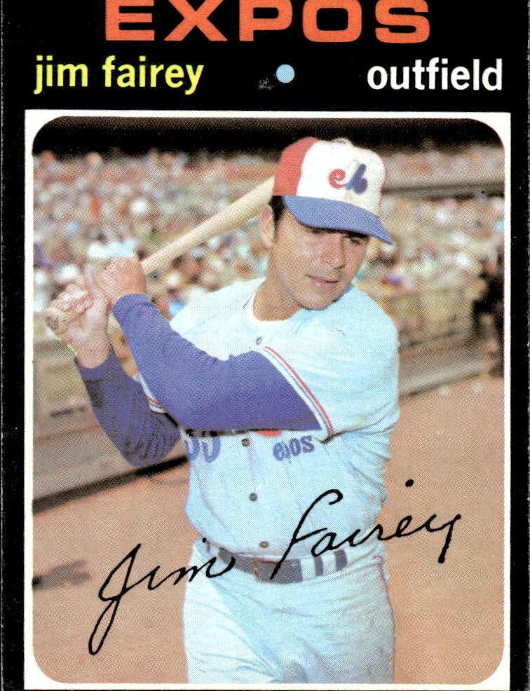 1971 Topps Jim Fairey #474 card