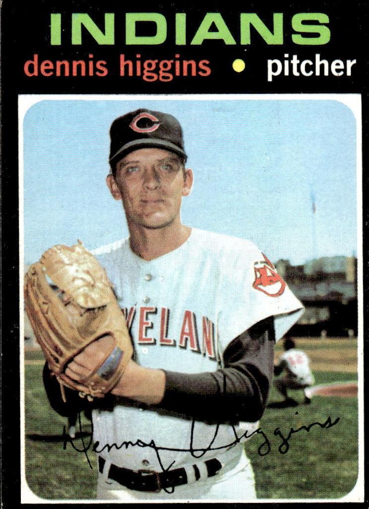 1971 Topps Dennis Higgins #479 card