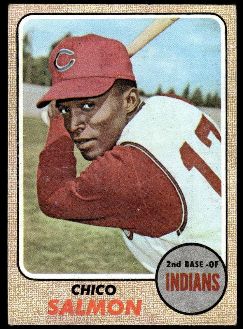 1968 Topps Chico Salmon #318 card