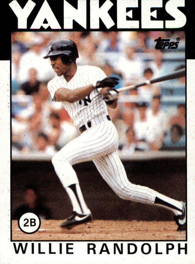 1986 Willie Randolph #455