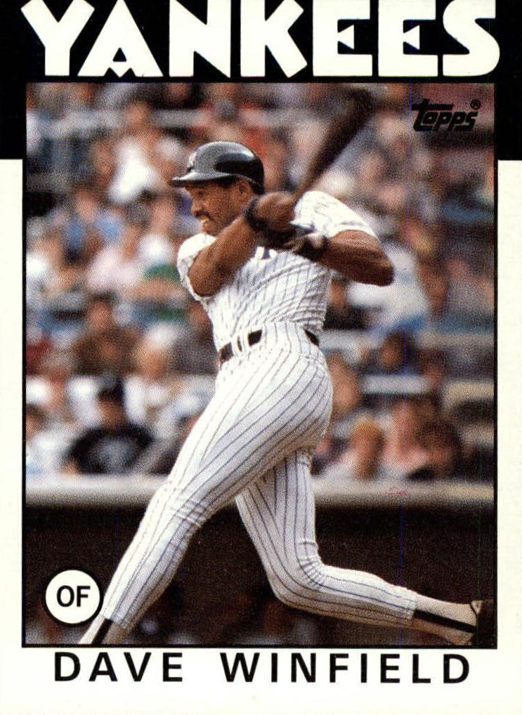 1986 Dave Winfield #70