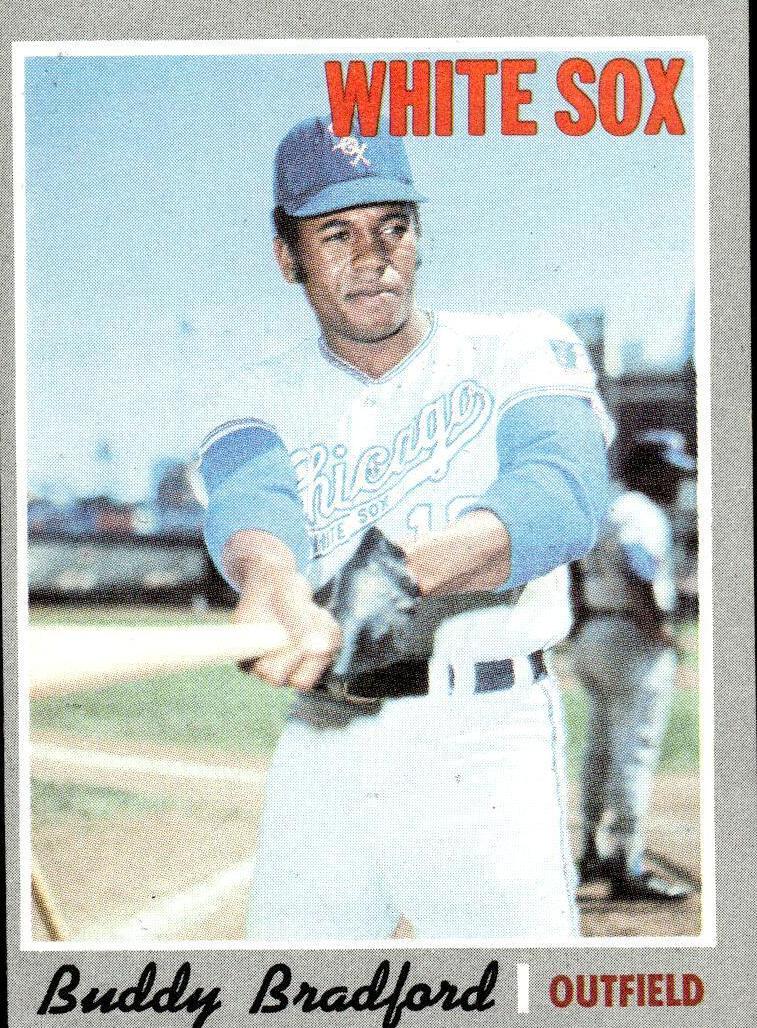 1970 Topps Buddy Bradford #299 card