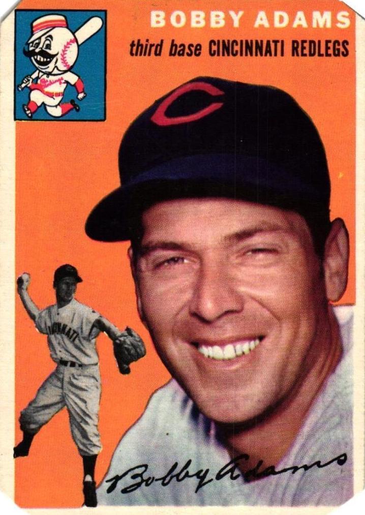1954 Bobby Adams #123
