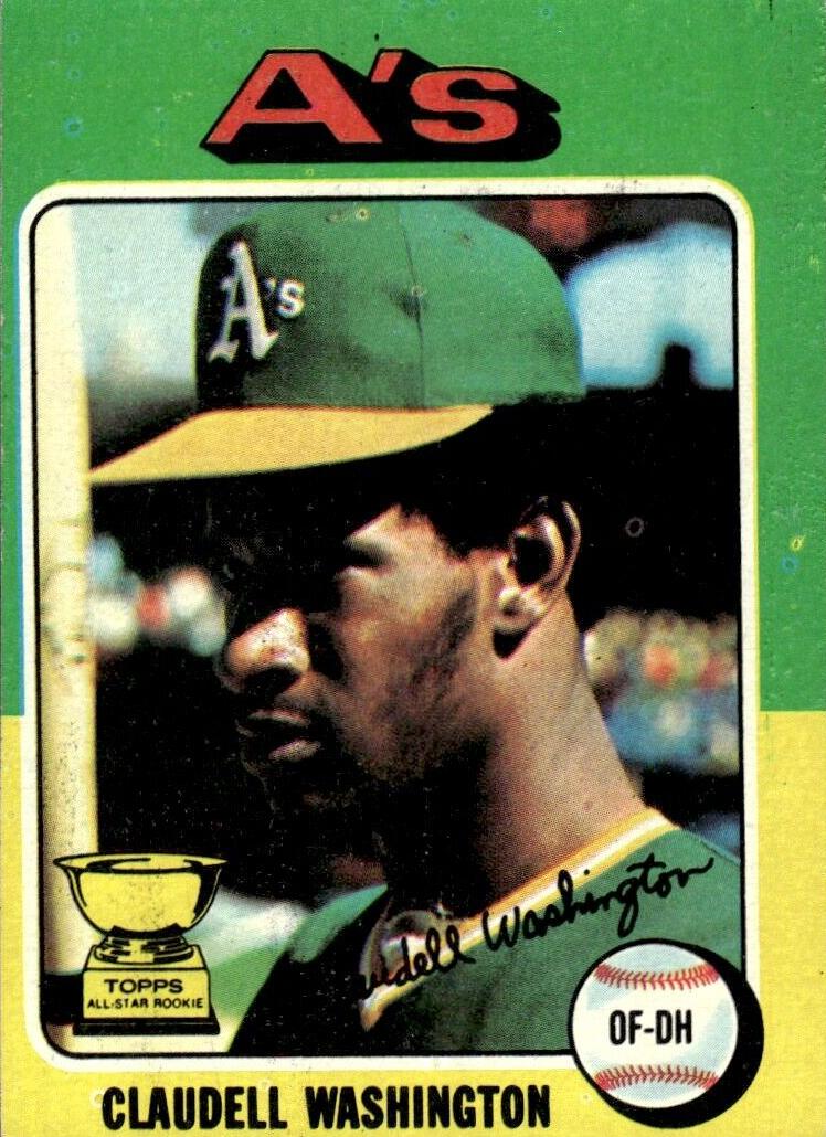 1975 Claudell Washington #647