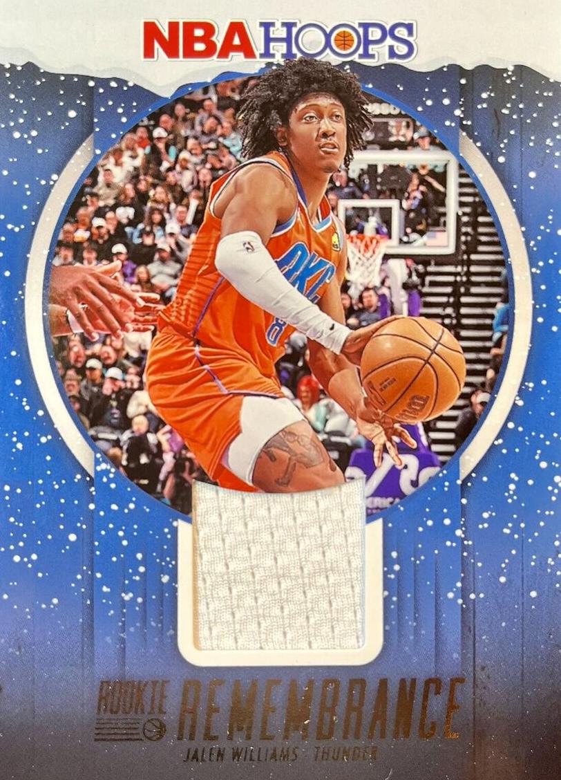 2023 Panini Hoops Jalen Williams #RR-JWI card