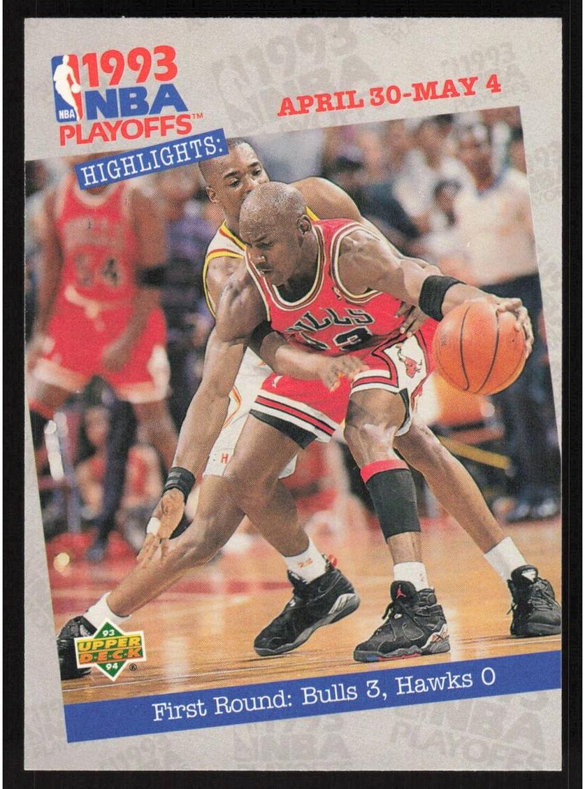 1993 Upper Deck Michael Jordan #180 card