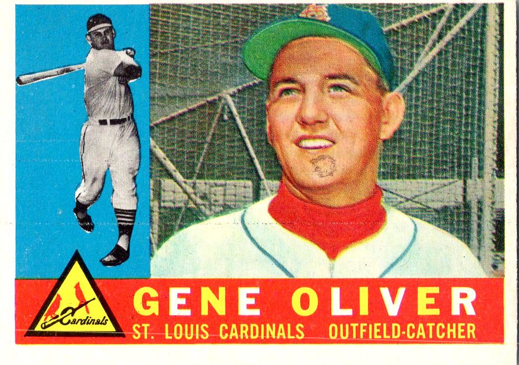 1960 Topps Gene Oliver #307 card