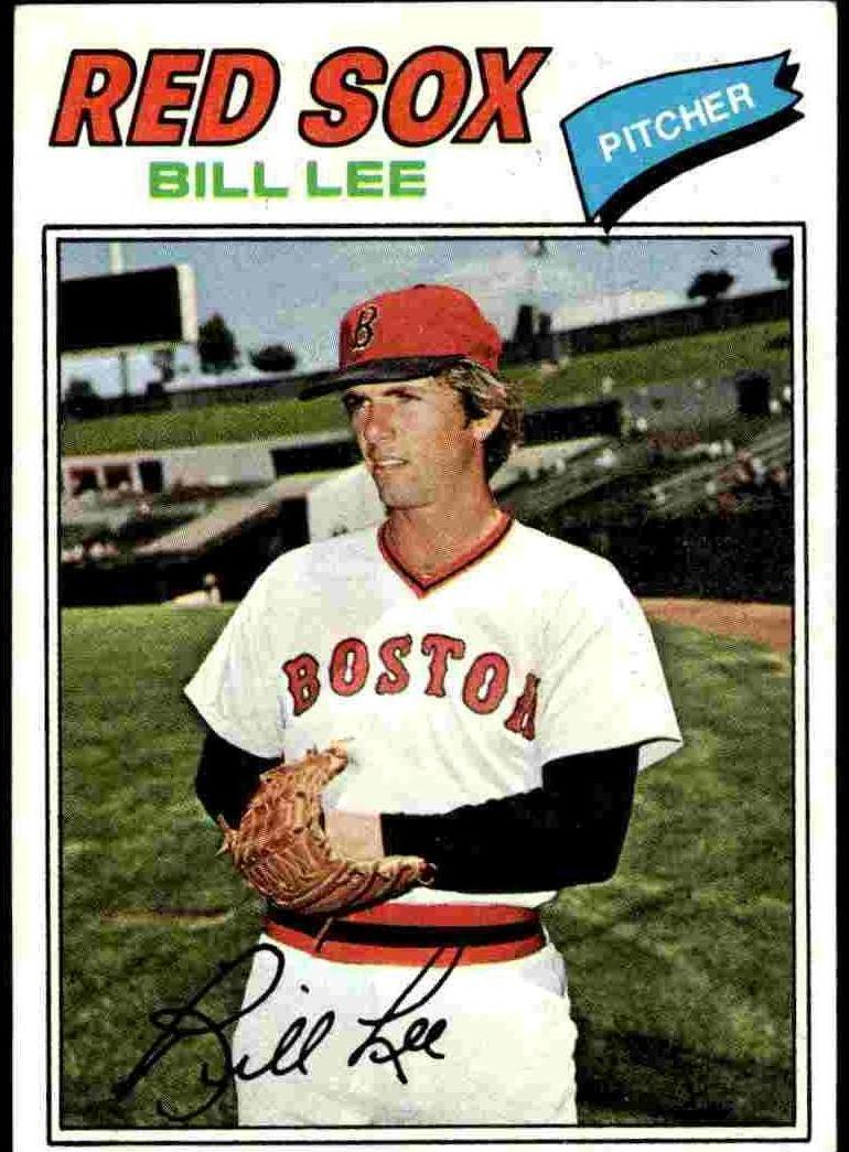 1977 Topps Bill Lee #503 card