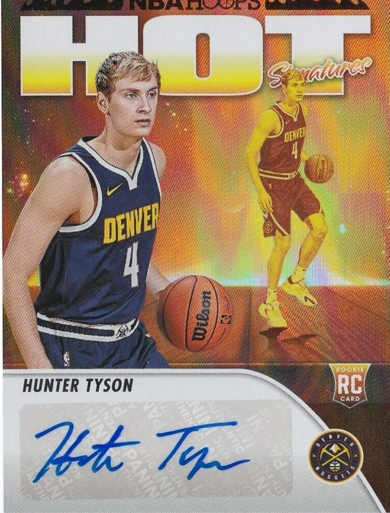 2023 Panini Hoops Hunter Tyson #HSR-HT card