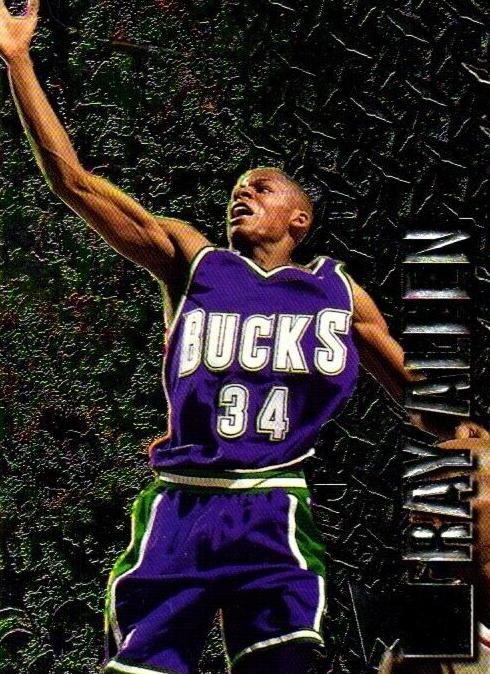 Ray Allen 1996 Fleer Metal Basketball
