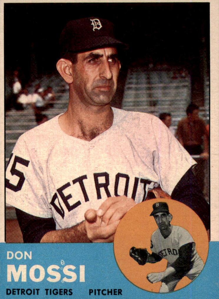 1963 Topps Don Mossi #530 card